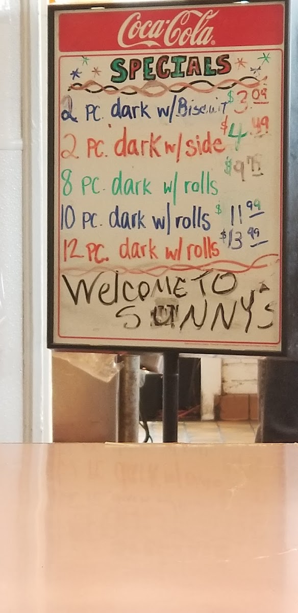 Sunny's Fried Chicken Menu - Image 6
